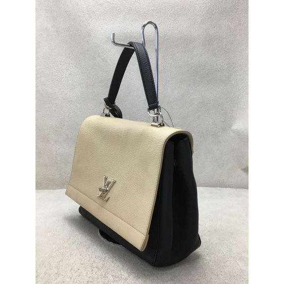 Louis Vuitton LockMe Cartable Leather Plain Shoulder Bag - Picture 2 of 5